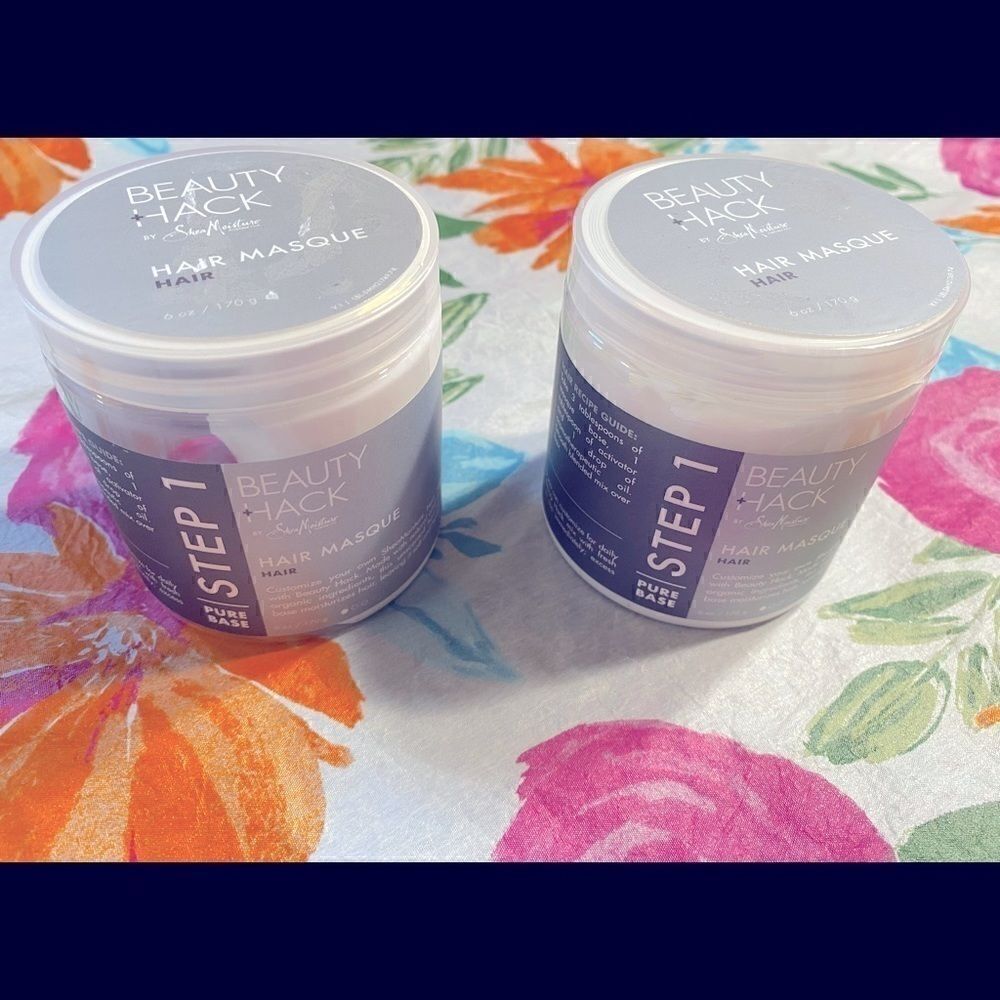 🛍Shea Moisture Beauty Hair Masque step1 Pure Base treatment